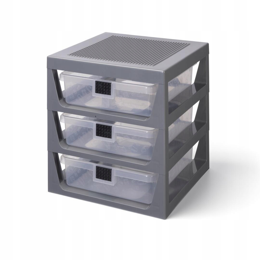 Lego (r) Skříňka Se Zásuvkami, Šedá, Nhg