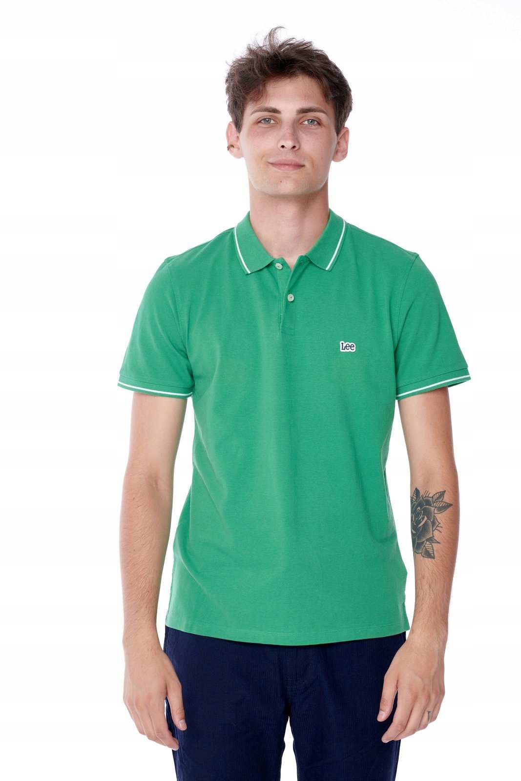 

Lee Pique Polo Green L61ARLOR L