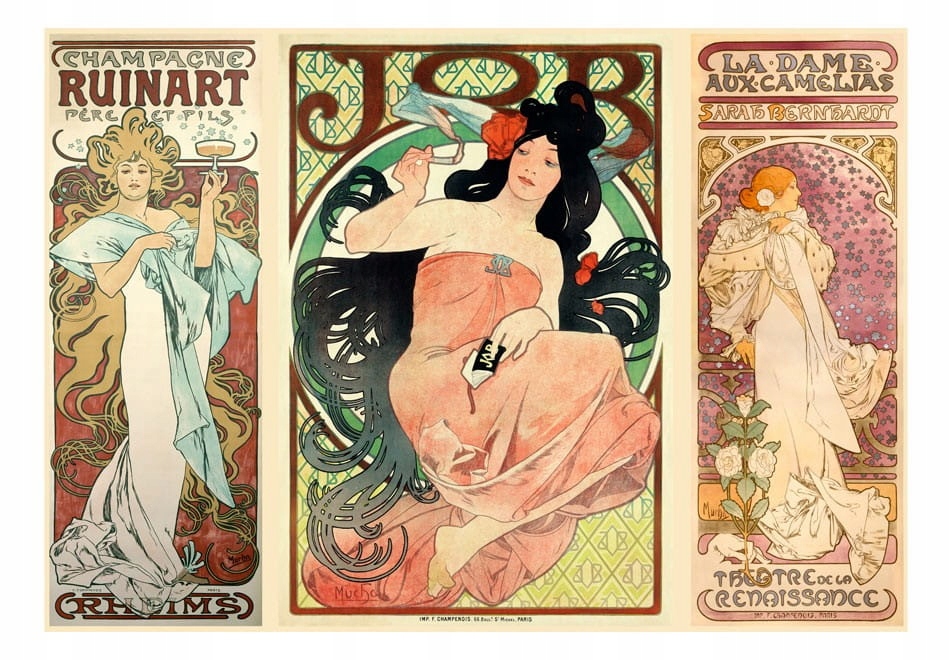 

Fototapeta - Alphonse Mucha. Kobiety - 150X105
