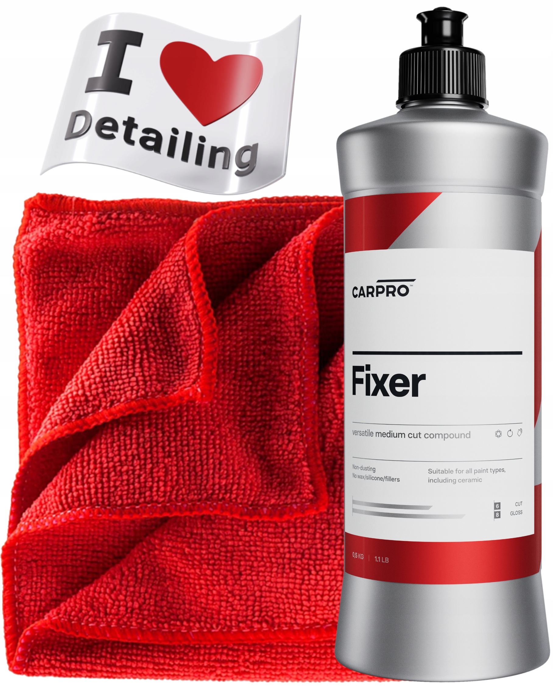 CarPro Fixer 1step 1 шаг полировальная паста 500 мл