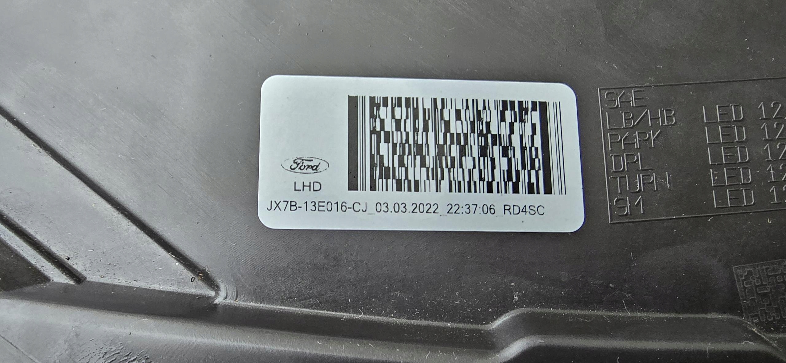 LICHT VORNE FORD FOCUS RECHTS MK4