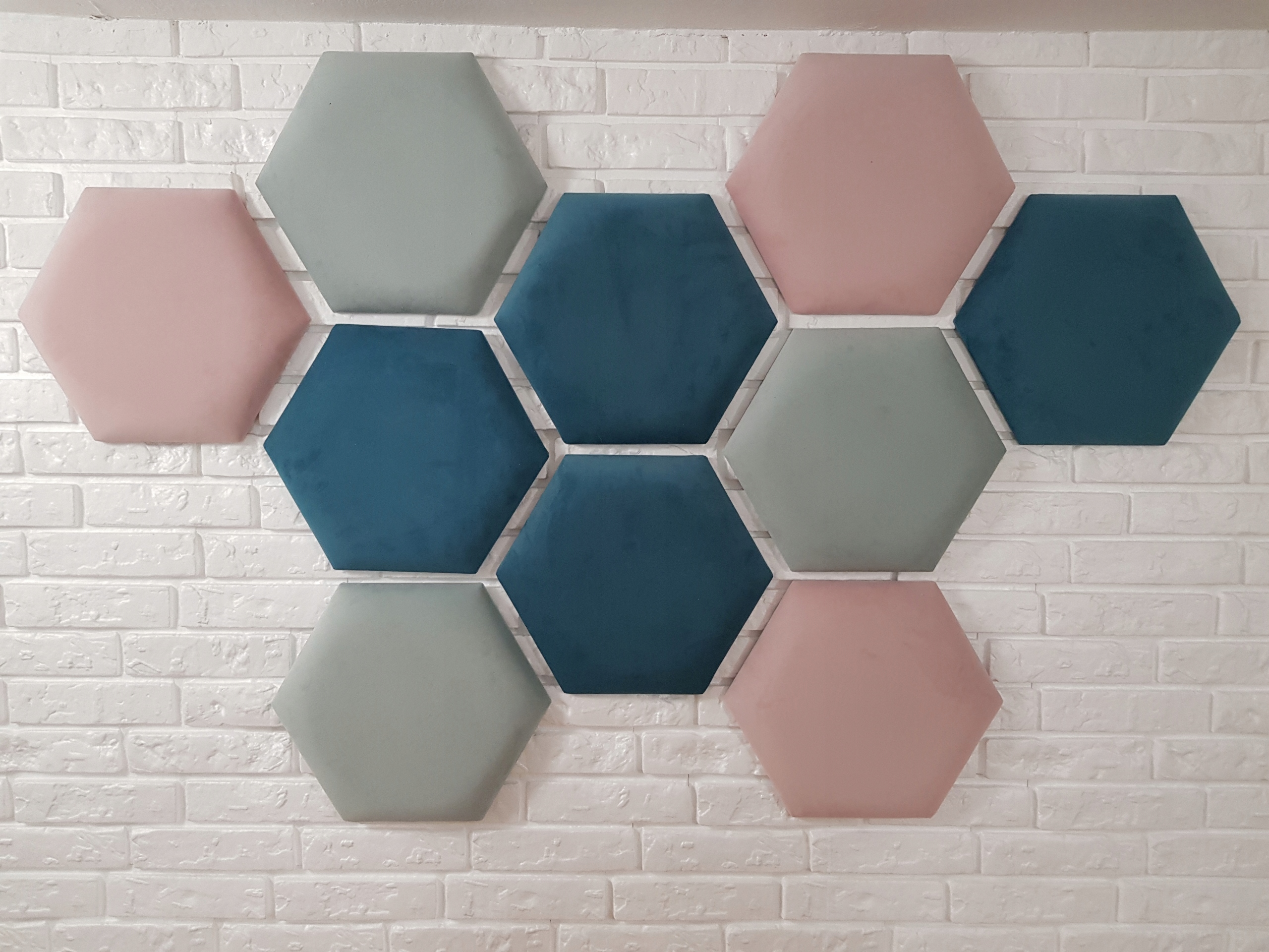 Panele dekoracyjne PLASTRY MIODU HEXAGON CENA!!! Długość 30 cm