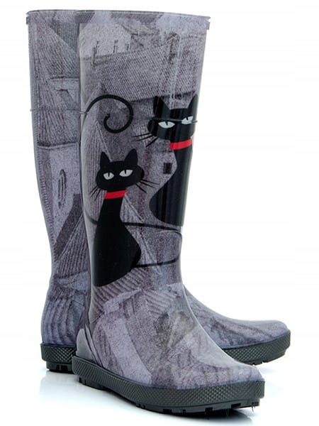 Kalosze damskie koty wysokie młodzieżowe HAWAI 38 Kod producenta 0077ED