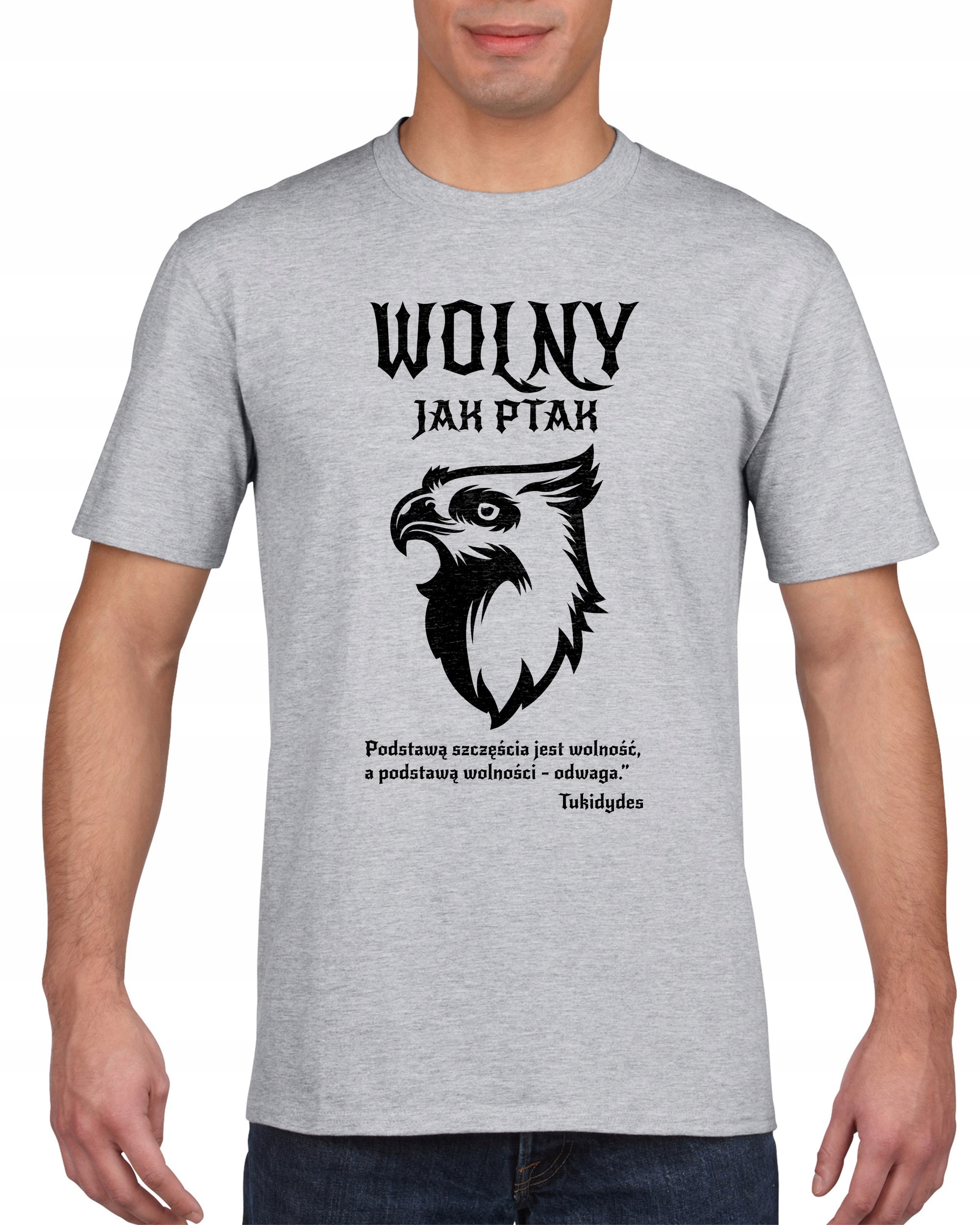 

Koszulka męska Wolny Jak Ptak s L