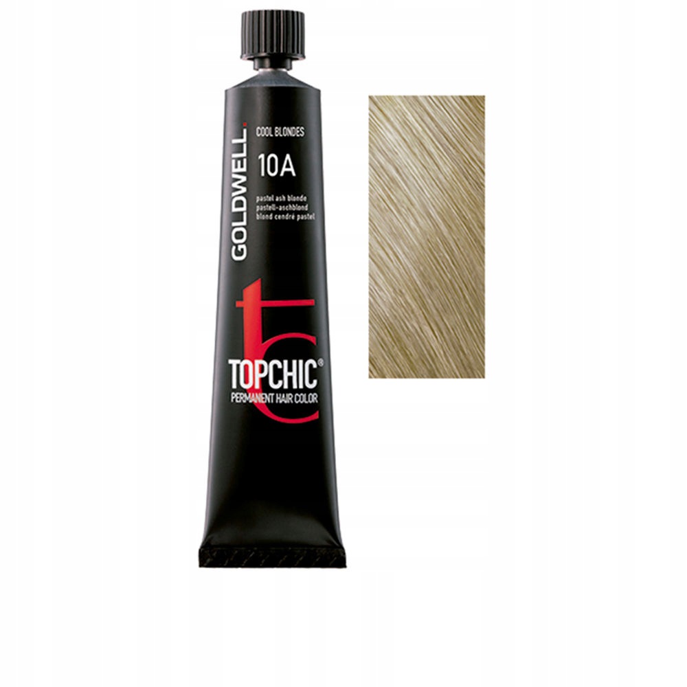 Topchic permanentní barva na vlasy #10A 60 ml