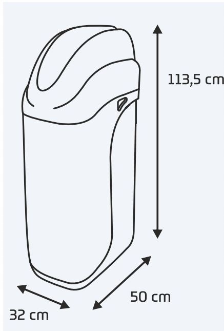 ZMIĘKCZACZ WODY STACJA UZDATNIANIA UZDATNIACZ WODY PRIMO 25L GŁOWICA BYPASS Model STACJA PRIMO 25