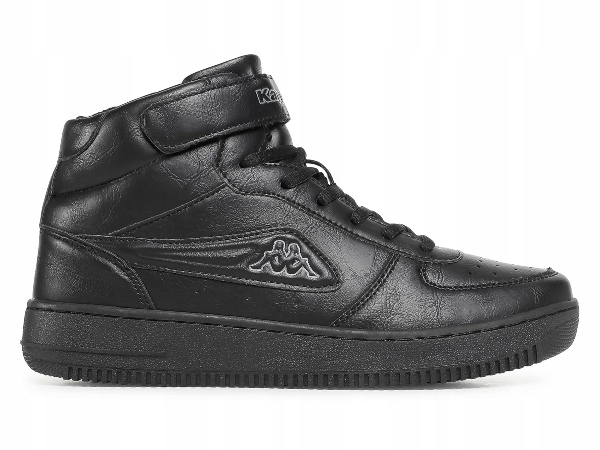 Pánské boty Kappa Bash MID černé 242610-1116 nad kotník 45 vysoké na suchý zip