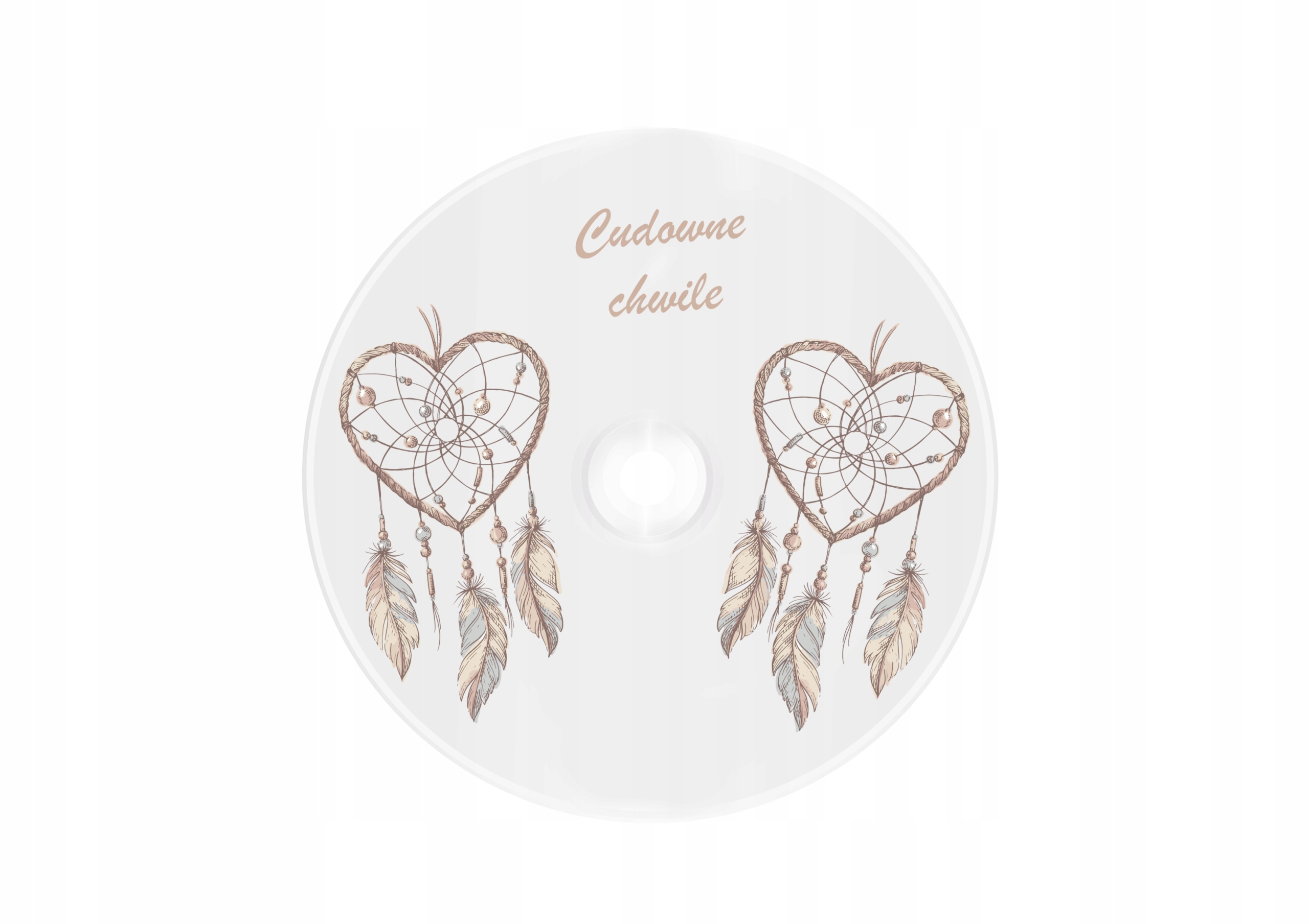 

Płyta DVD z nadrukiem łapacz snów-sesja boho