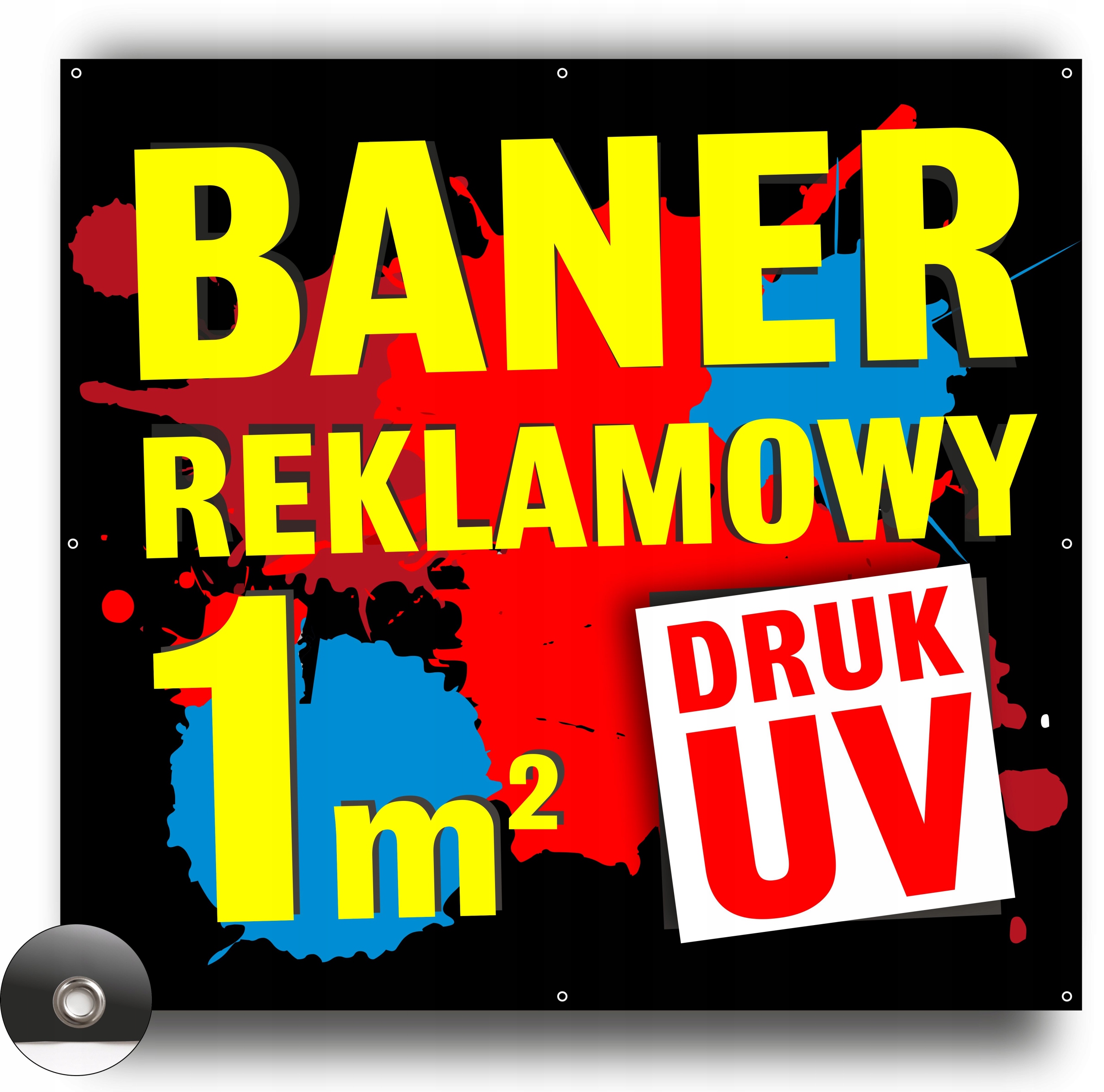 Печатание ультрафиолетового брезента 1м2 1МК баннеров рекламы плаката рекламы сильное