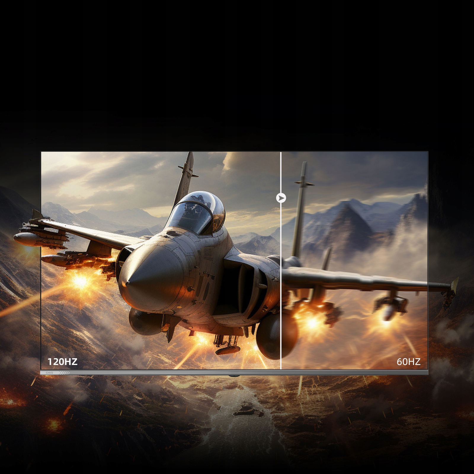 Telewizor CHiQ M55QN9G 55 cali 4K Mini LED MEMC 60Hz DLG 120Hz QLED TV Model M55QN9G