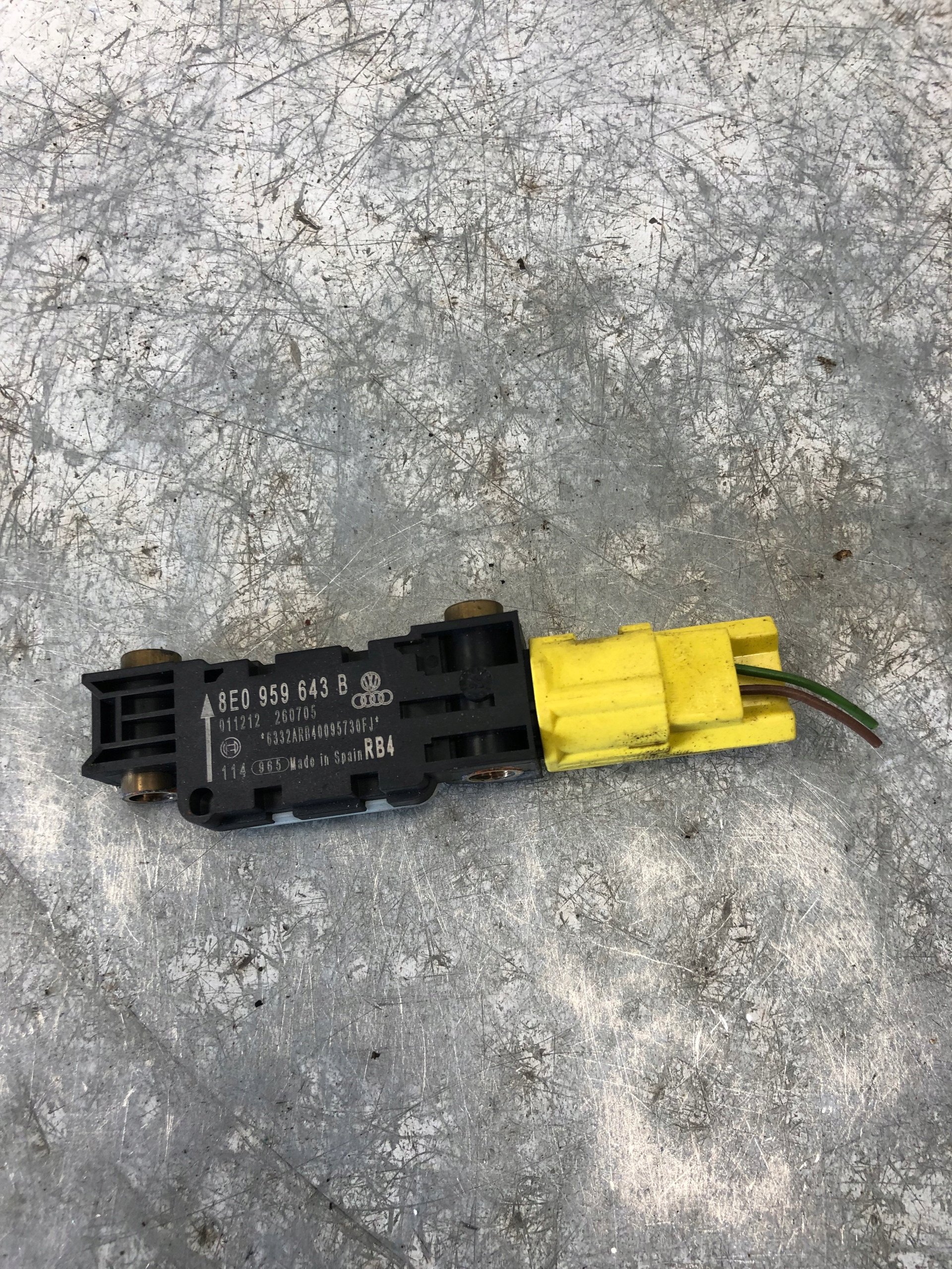 Sensore impatto AUDI A4 B7 8E0959643B