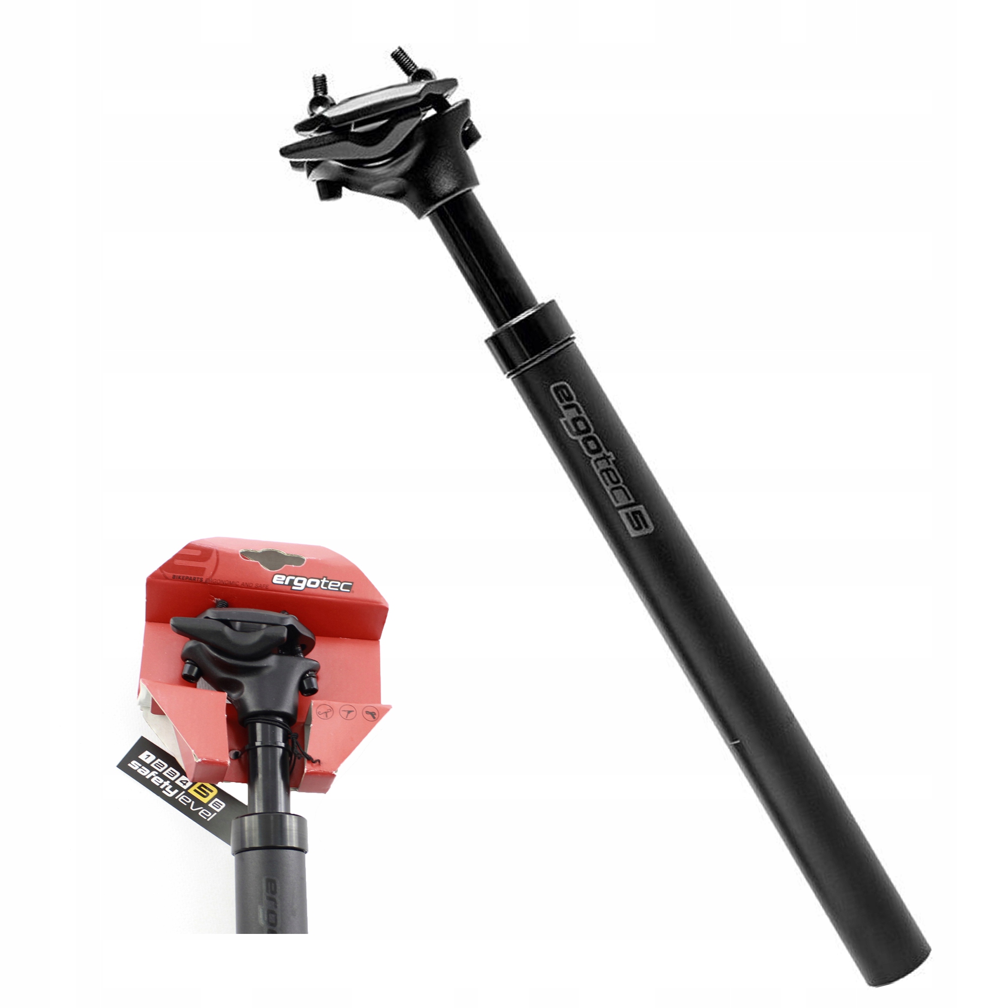 Amortyzowana sztyca podsiodłowa Ergotec 30,9mm 350