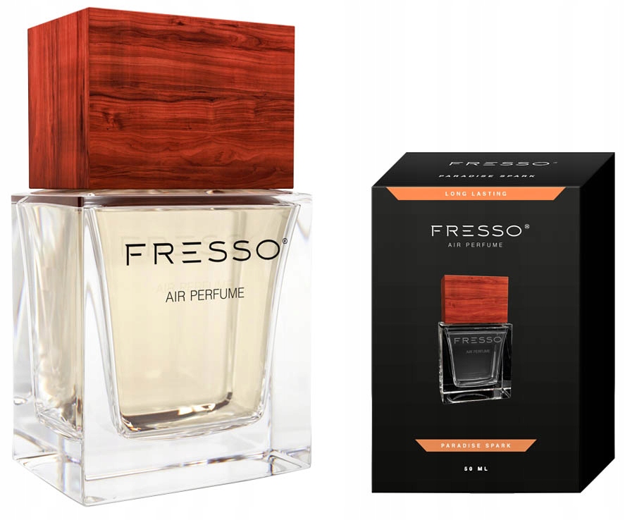 FRESSO PERFUMY SAMOCHODOWE ZAPACH PARADISE SPARK