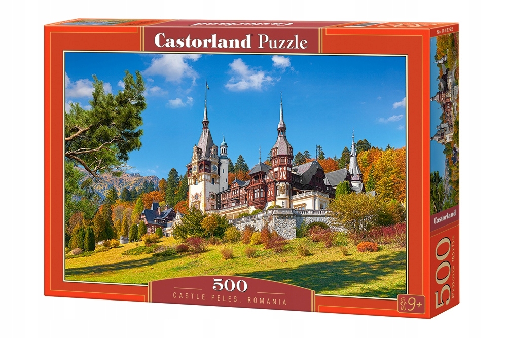 PUZZLE ZAMEK GÓRY KRAJOBRAZ 9+ 500 EL CASTOR EAN (GTIN) 5904438053292