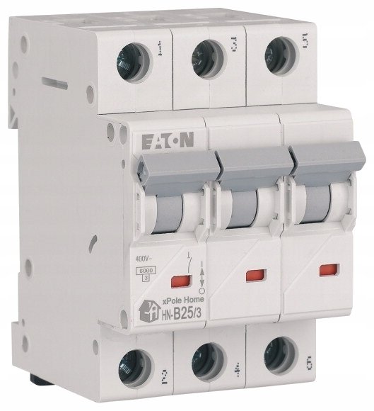 

Wyłącznik nadprądowy 3P B 25A 6kA Ac HN-B25/3