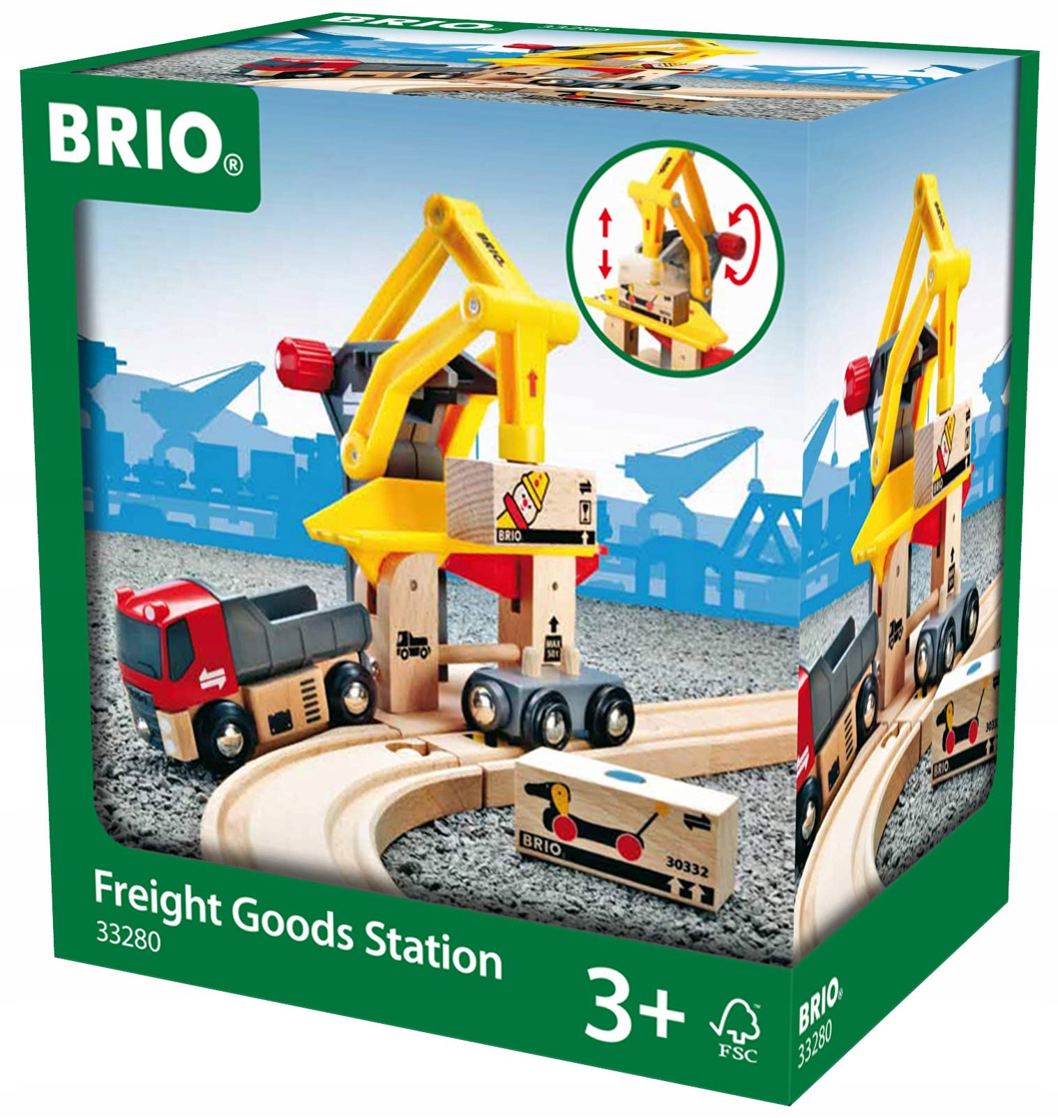 Brio WORLD 33280 Stanice pro nakládání zboží