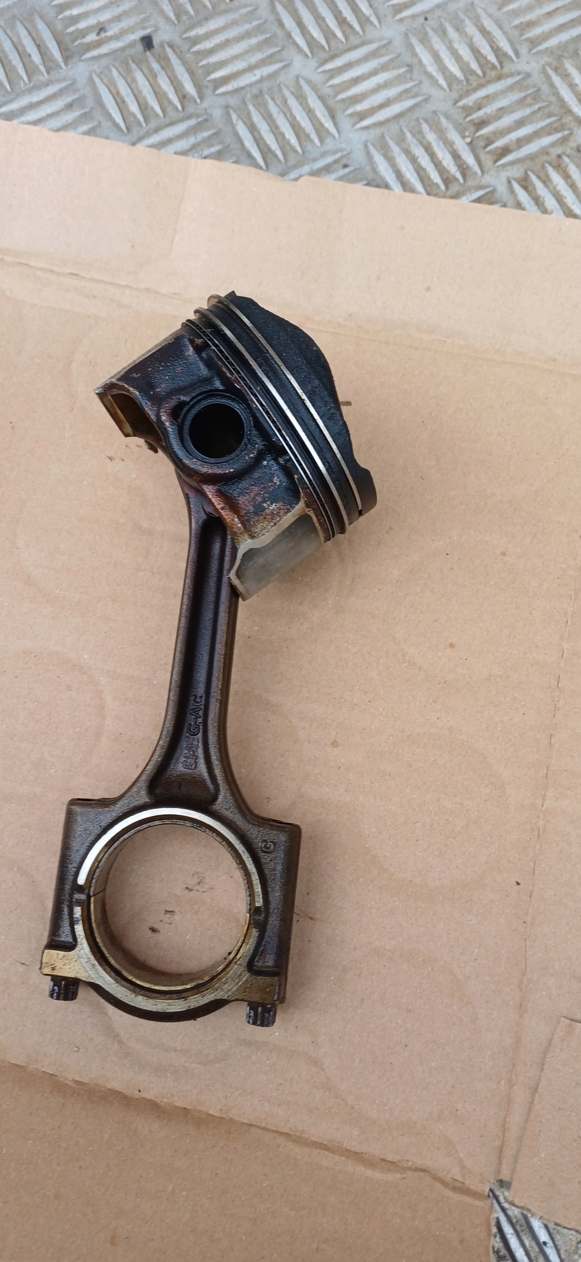 connecting rod KORBA piston FORD FOCUS KUGA 1.6 ECOBOOST bm5g-ac