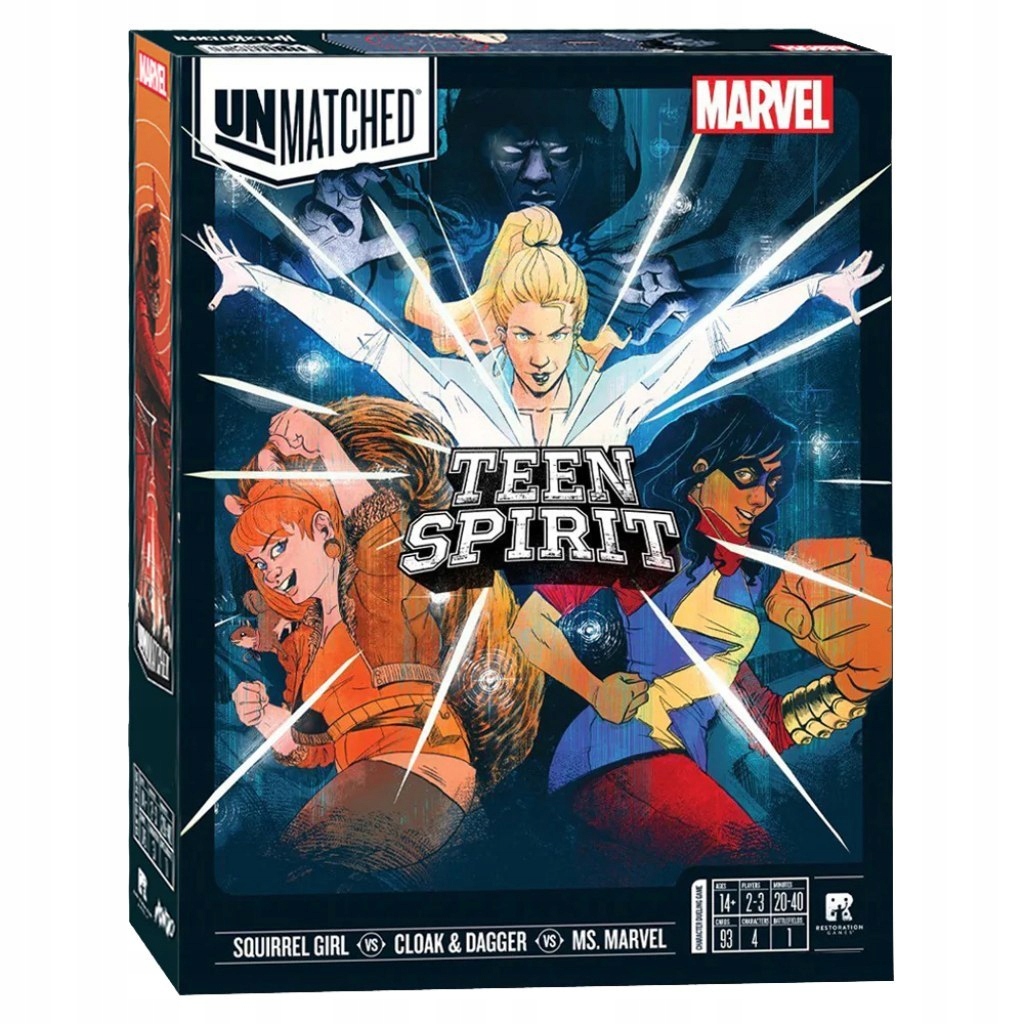 Gra Unmatched Marvel: Teen Spirit (eng) Ogry Games
