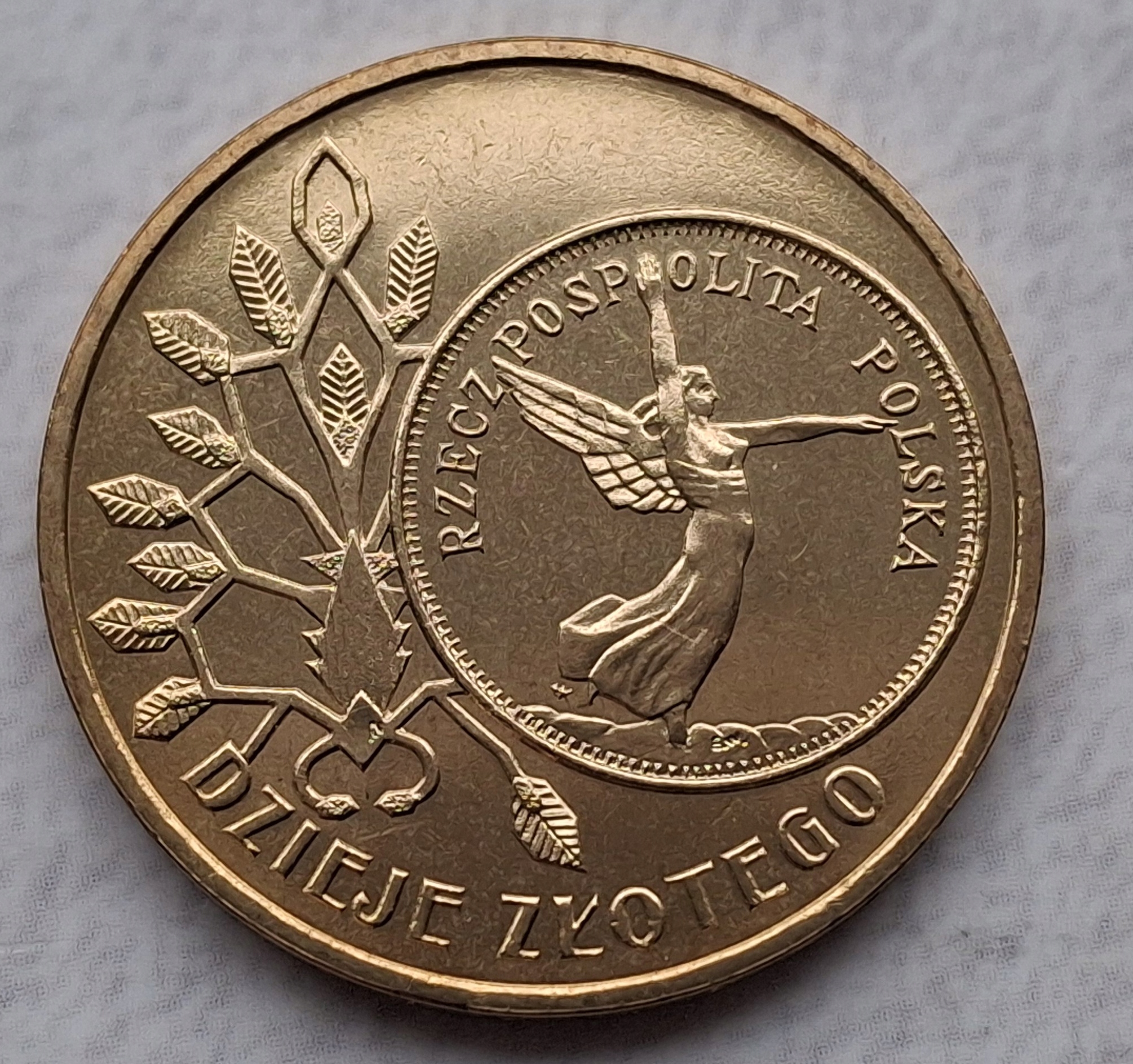 2 ZŁOTE 2007 - DZIEJE ZŁOTEGO -NIKE-MENNICZA