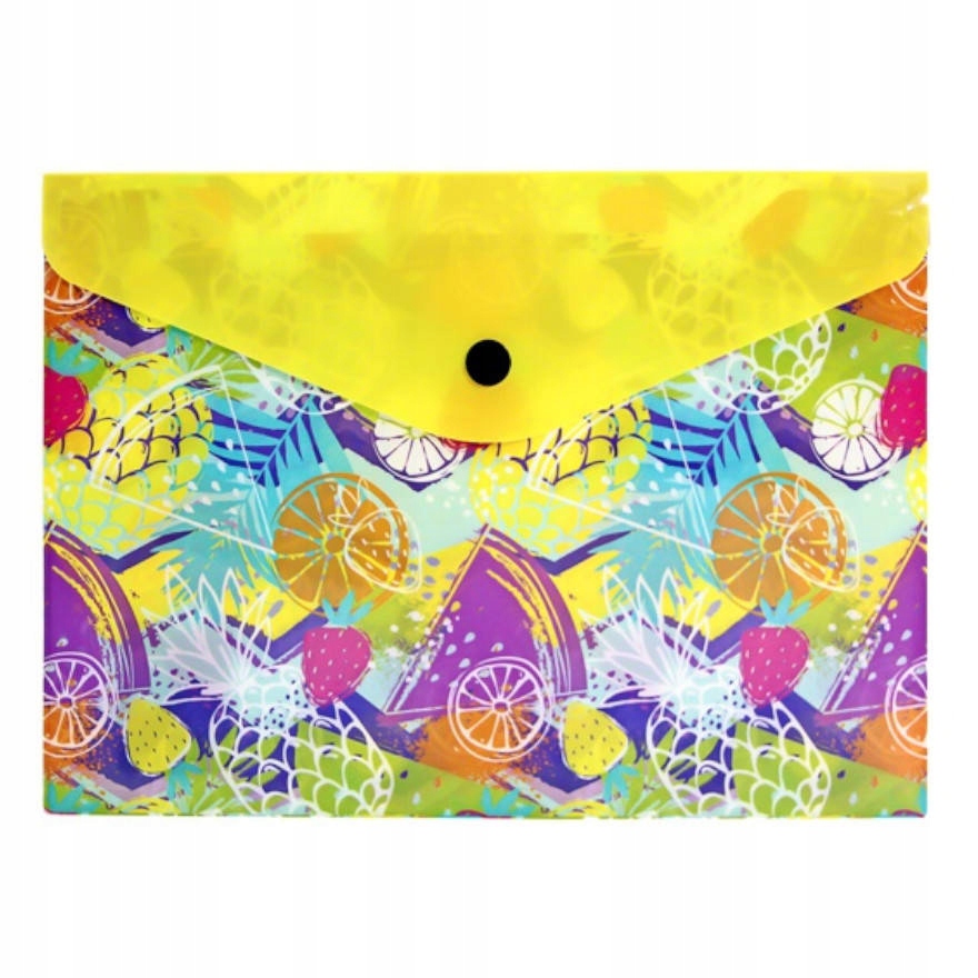 

Teczka kopertowa koperta na zatrzask A5 Pp owoce