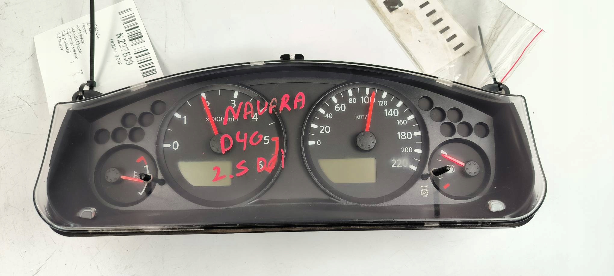 dials clock 24810-3X21D NISSAN NAVARA