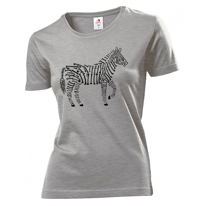 

Koszulka damska Zebra Kosci S