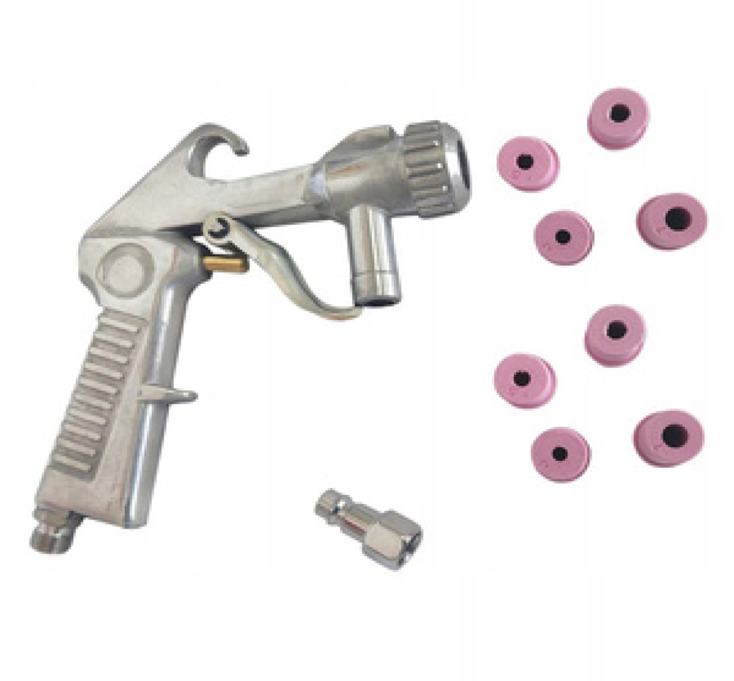 Pistolet do piaskowania LP-19 do piaskarki + 8 dysz LP-19C PS6P EAN (GTIN) 5908291606817