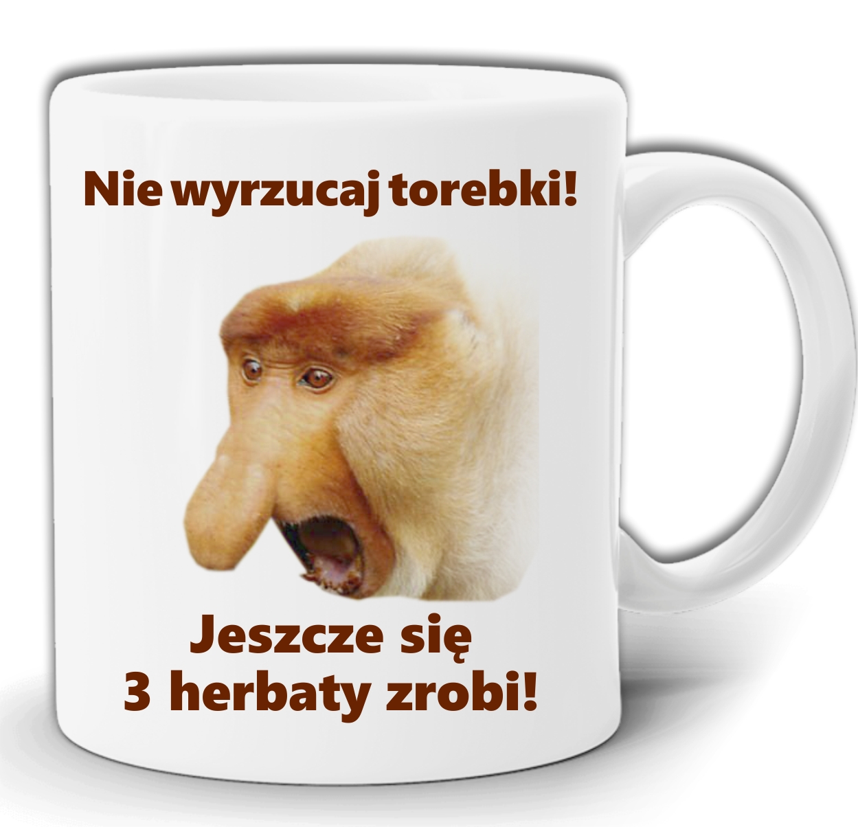 

Nosacz Janusz Mem Herbata Kubek +pudeł GW21