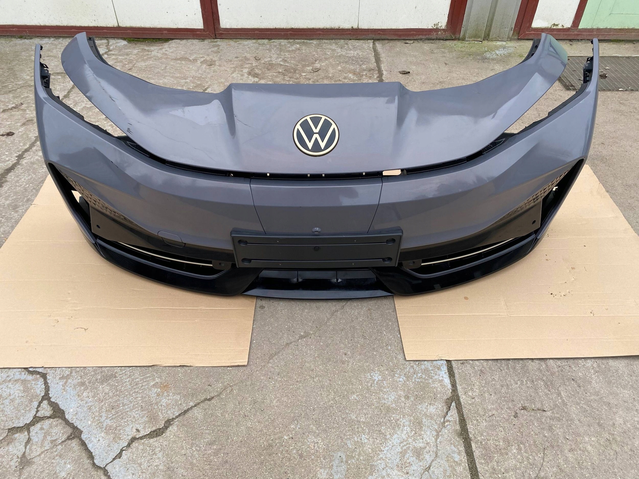 VW ID UNYX complete bumper front front KAMERA PDC moulding