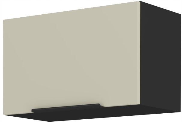 Kuchyňská Skříňka Závěsná Horní Výklopná Digestoř 36 X 60 CM Černá Kašmír