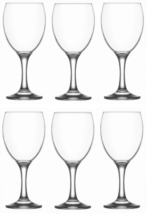 Komplet 6 kieliszków do wody 340 ml Empire LAV