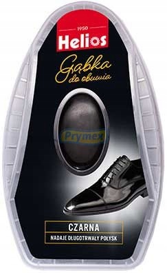 Helios Gąbka do Obuwia Nabłyszczająca Czarna 6 ml