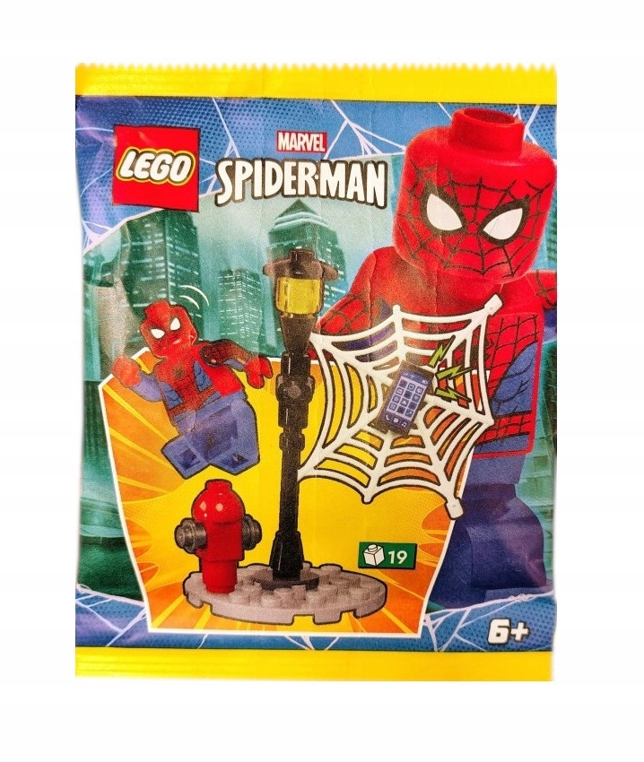 Zestaw Lego Heroes Minifigure Polybag Spider-Man Street Light #682504