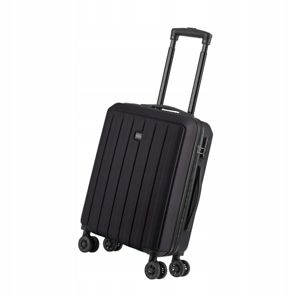 Cestovní kufr 30 l černý TopMove Traveler, plastový, do 10 kg