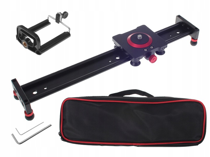

Slider do Lustrzanek Dslr i Smartfona 40cm Łożyska