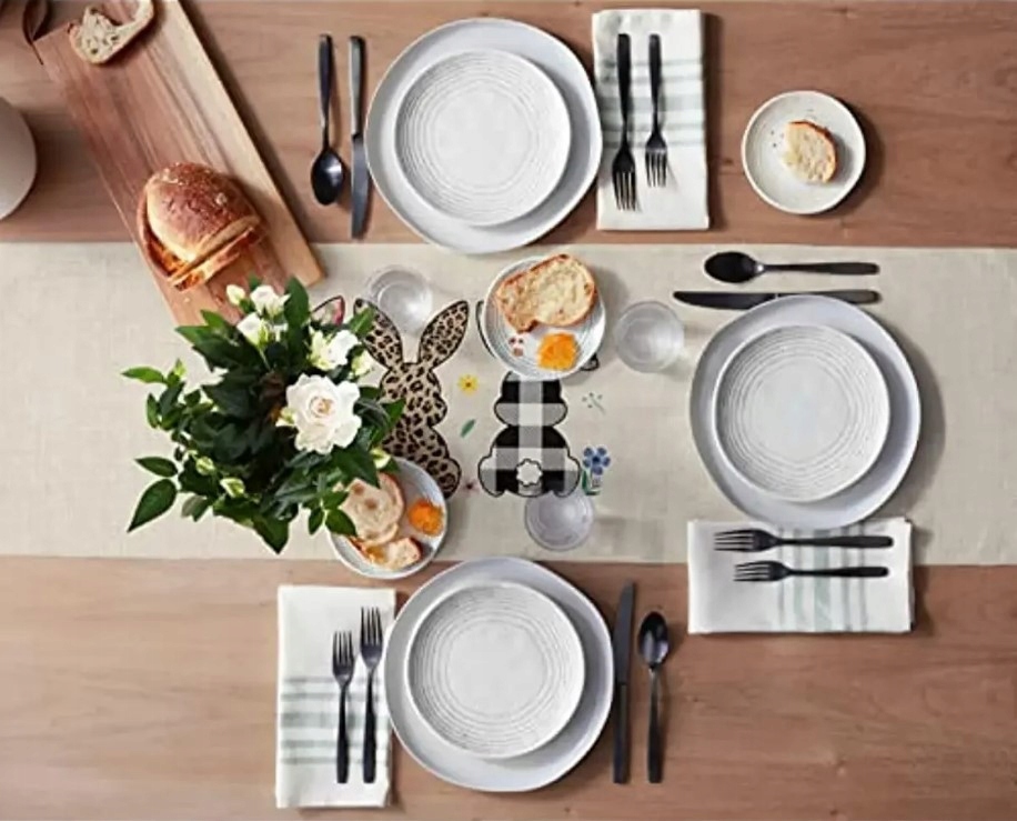 WIELKANOCNY BIEŻNIK NA STÓŁ ŚWIĄTECZNY WIELKANOC 180x33 LNIANY Typ bieżnik