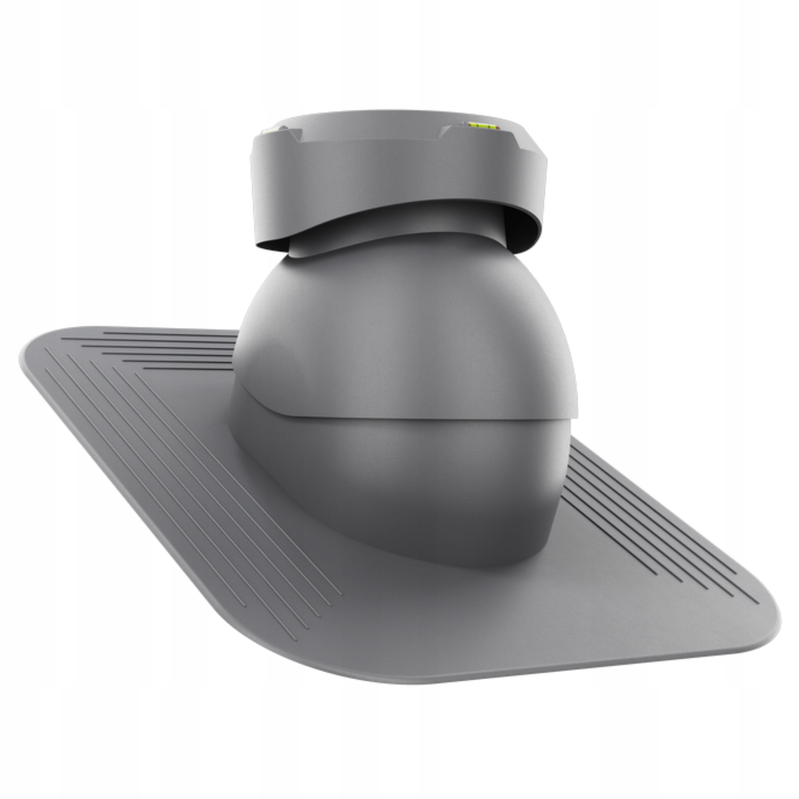 Krbový kanalizační ventilátor fi110 Pod Asfaltový Šindel/pape grafit Ral 7024