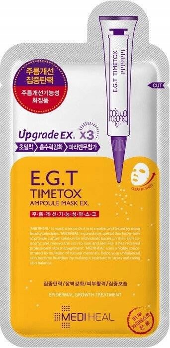 

Mediheal Ampoule E.g.t. Timetox Maska w Płachcie