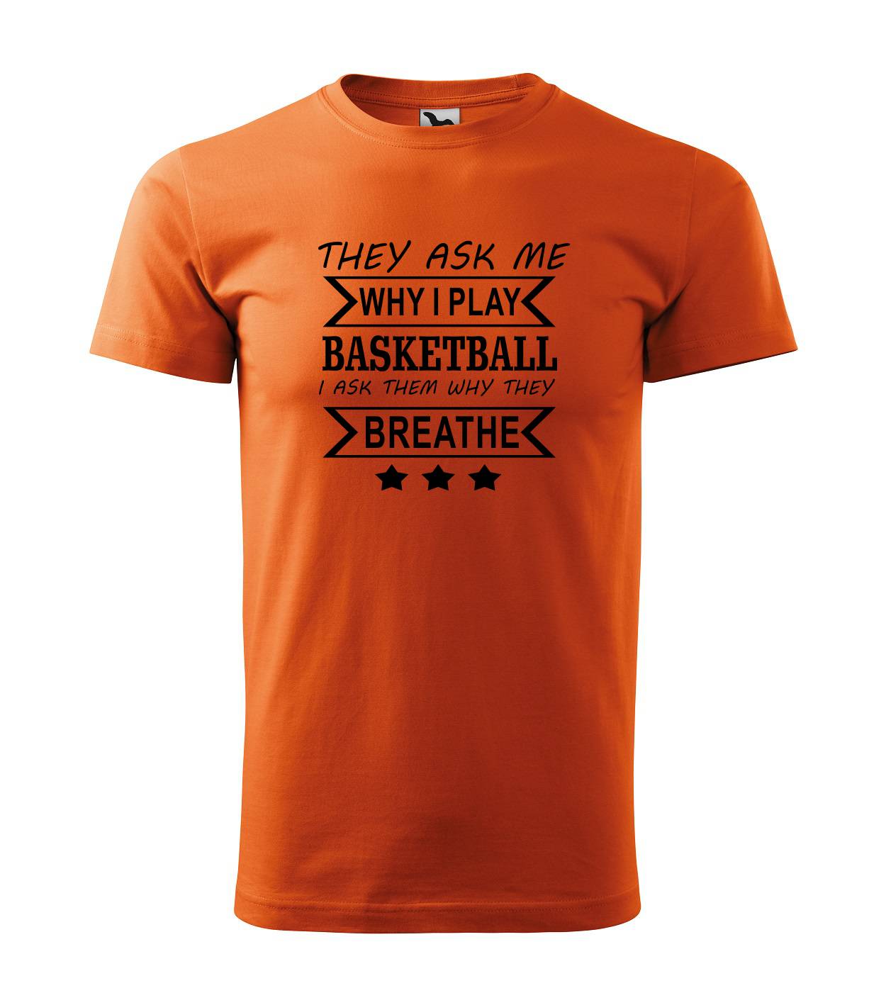 

Koszulka T-shirt why play basketball męska