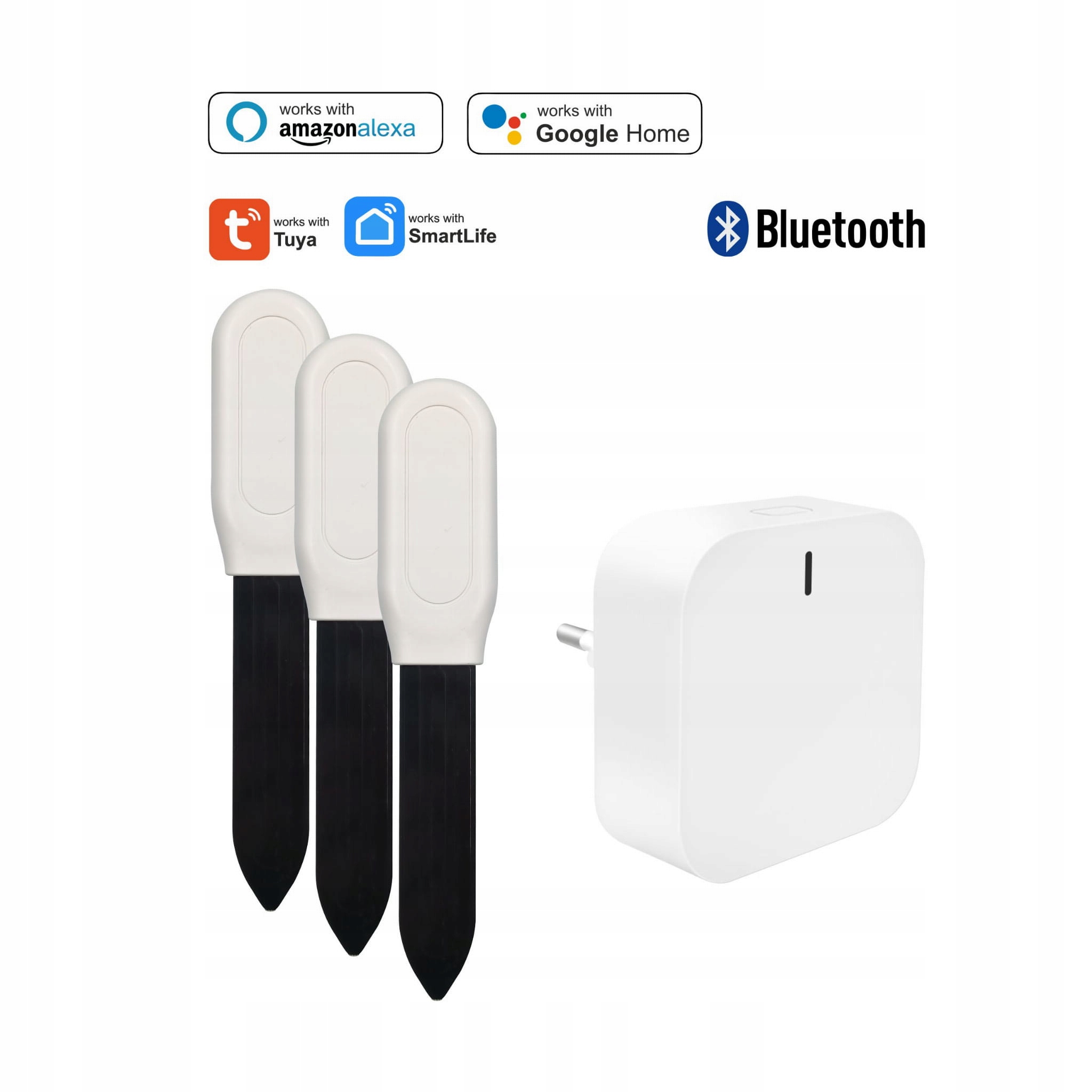 Sada troch snímačov vlhkosti pôdy Multi-mode Bluetooth brána