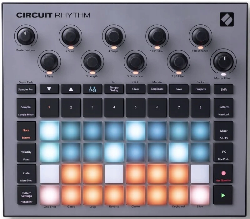 Novation Circuit Rhythm SAMPLER SYNT Marka Novation