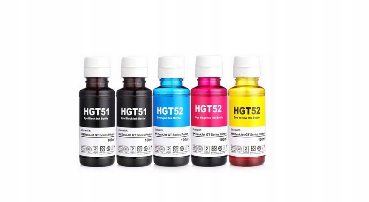 5x TUSZ DO HP GT51 GT52 INK TANK 315 410 415 417 Smart Tank 500 515 530 ...