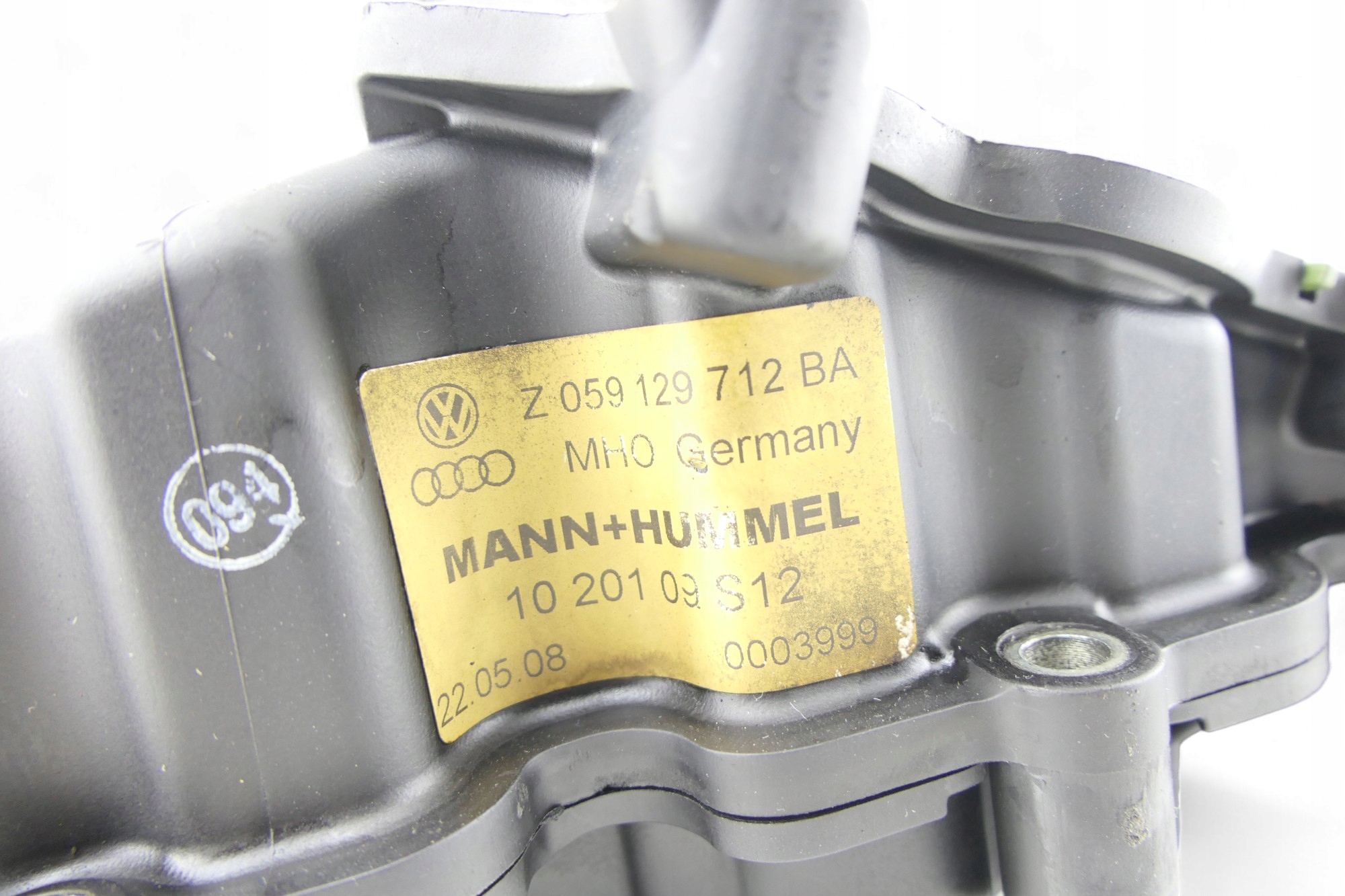 intake manifold right AUDI A4 B8 A5 8T 2.7 TDI 059129712BA
