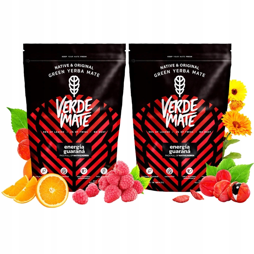 Levně Yerba Mate Verde Mate Green Energia 2x 500 g 1 kg