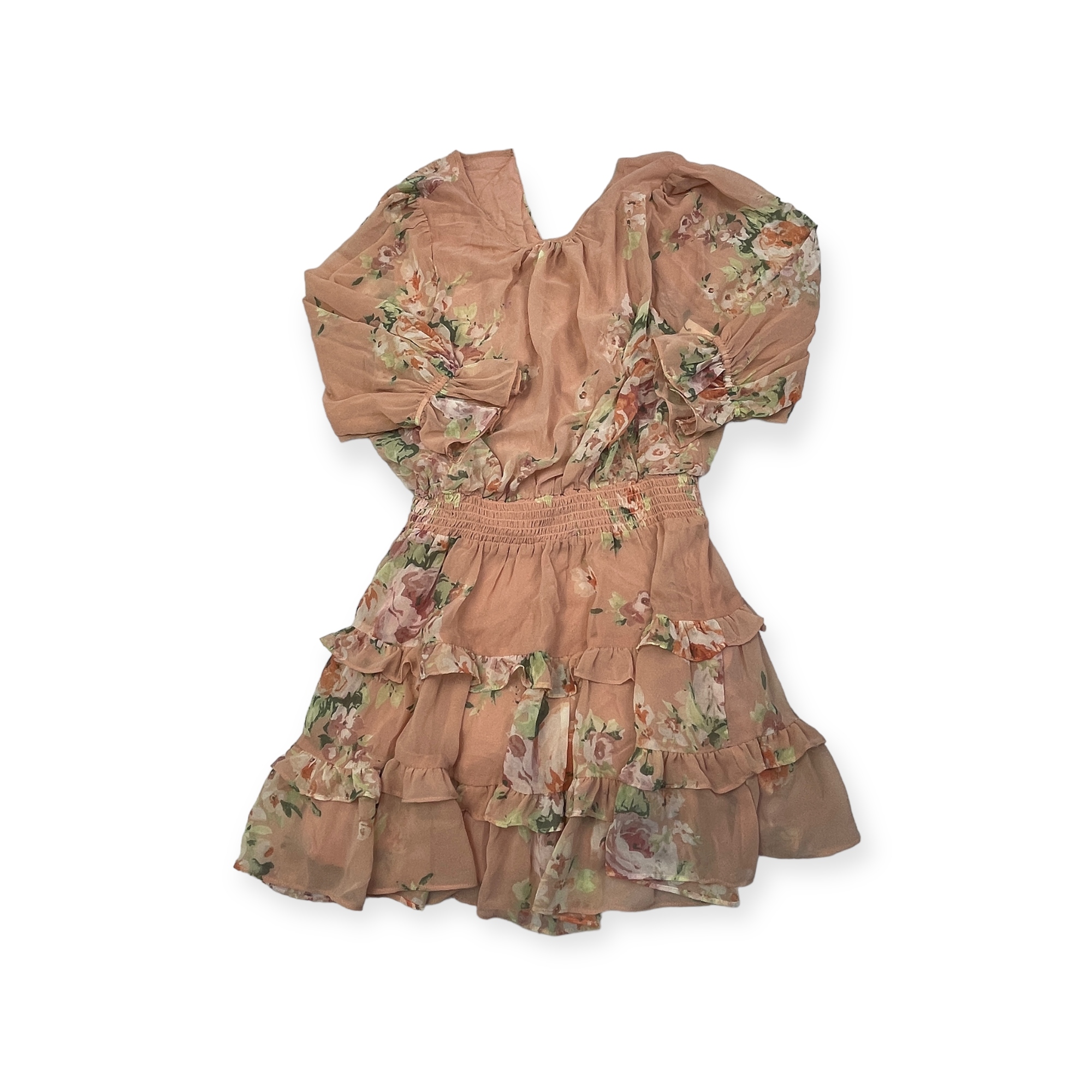 Šaty s 3/4 rukávem Mustard Seed M