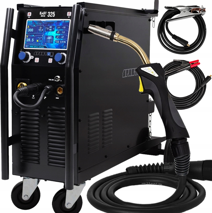Spawarka Inwertorowa Migomat Spartus Easy Mig 325 Mig 300A 400V Synergia