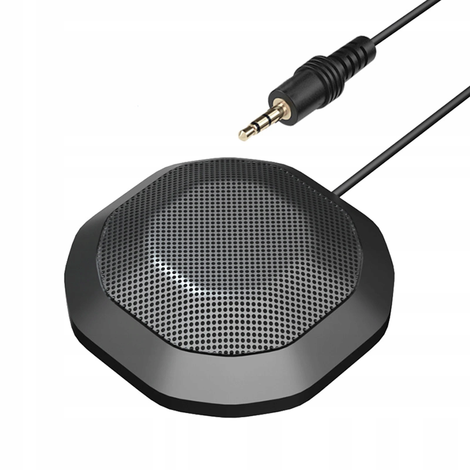 Mikrofon 360° Jack 3,5 MM Plug And Play Do Telefonów Sprzętów Akcesoria Gsm
