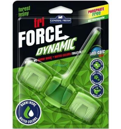 

General Tri Force Dynamic Kostka do Wc Leśna 45 g