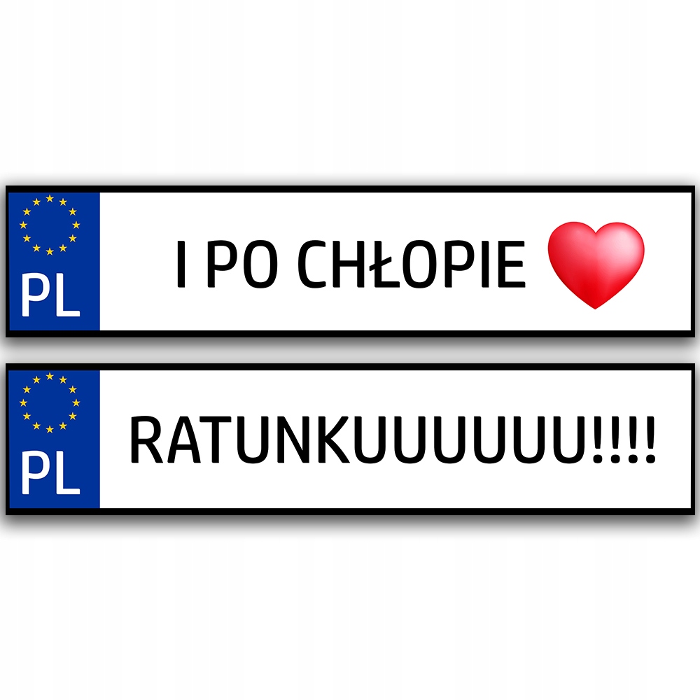 

Dekoracyjna Tablica Samochodowa na Ślub Wesele MiX