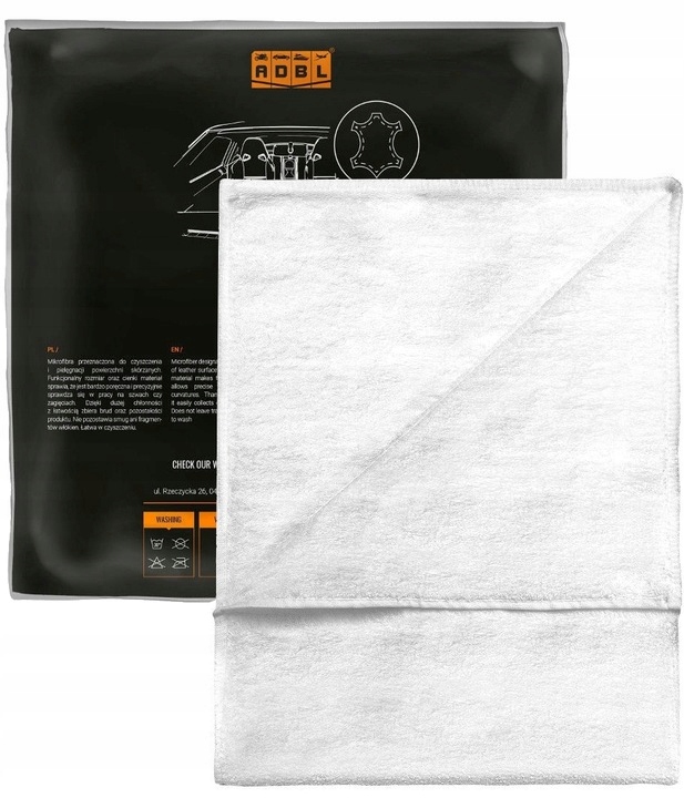 ADBL LEATHER KIT PROFESJONALNE CZYSZCZENIE ZABEZPIECZENIE SKÓR W AUCIE EAN (GTIN) 6933628371341